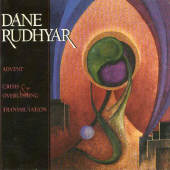 CD recording of 'Rudhyar's Advent, Crisis and Overcoming.' Cover Painting by Dane Rudhyar, Dynamic Equilibrium, 1947.